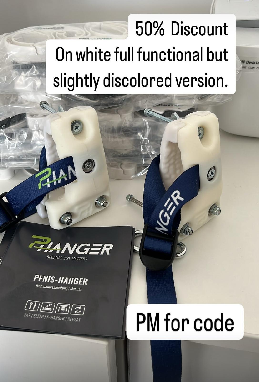 Exclusive Offer: 50% Off White PHanger Products – Full Functionality, Half the Price! - P-Hanger