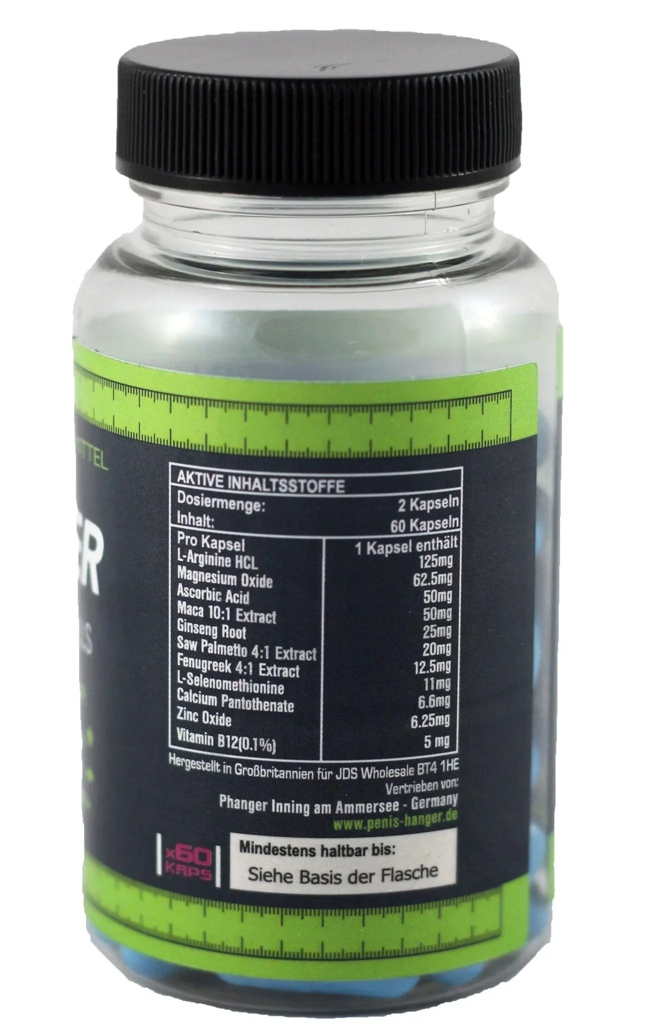 PENIS VOLUME RECOVERY PILLS Ingredients list