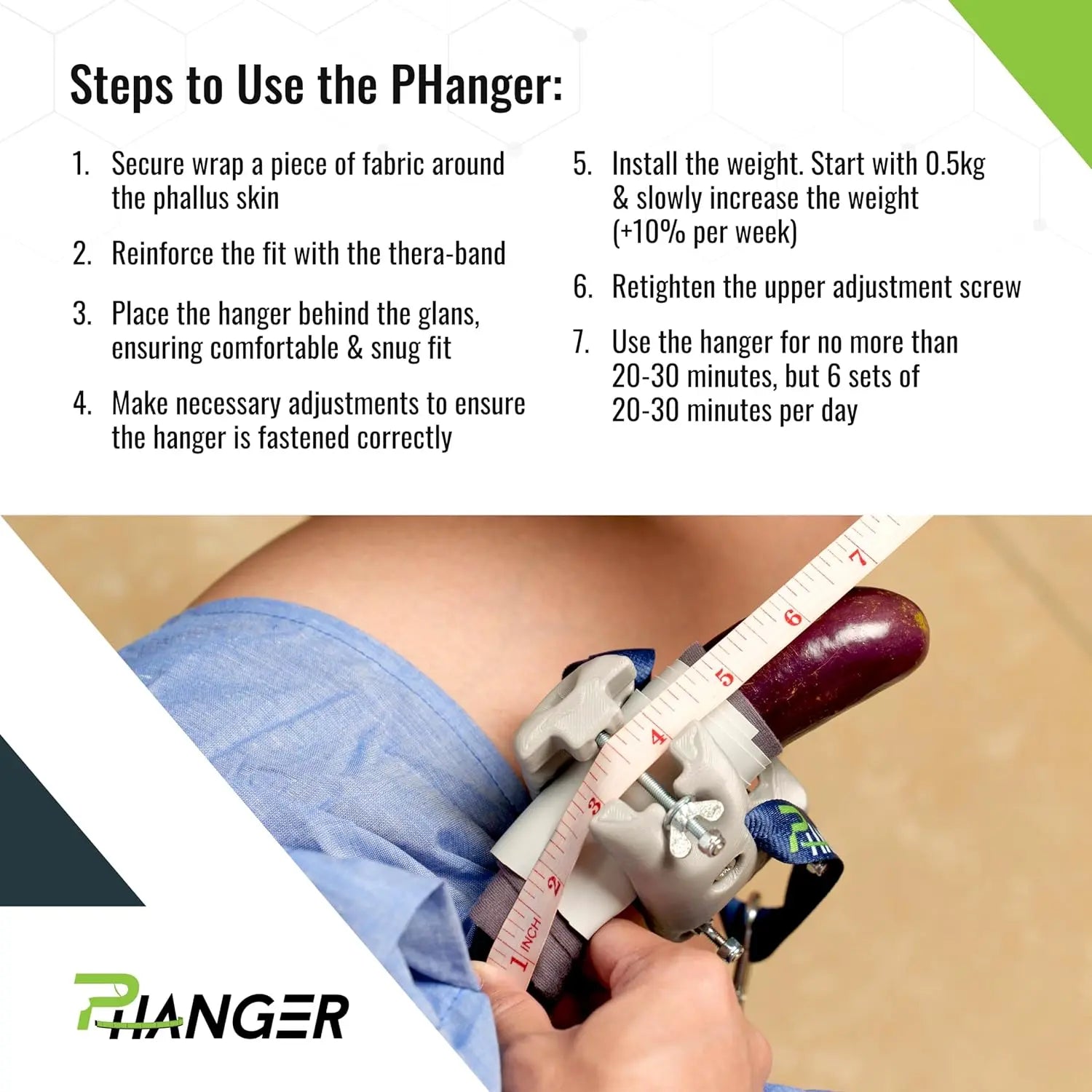 steps to use the PHanger