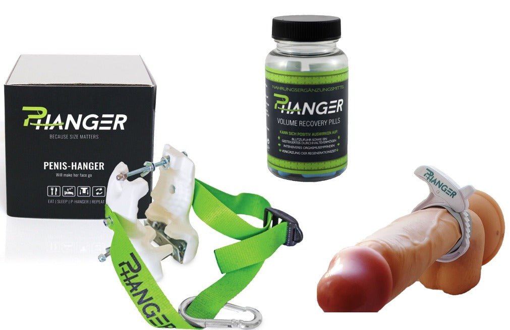 BUNDLE PENIS HANGER/PENIS CLAMP/PENIS VOLUME RECOVERY PILLS to increase penissize - P - Hanger