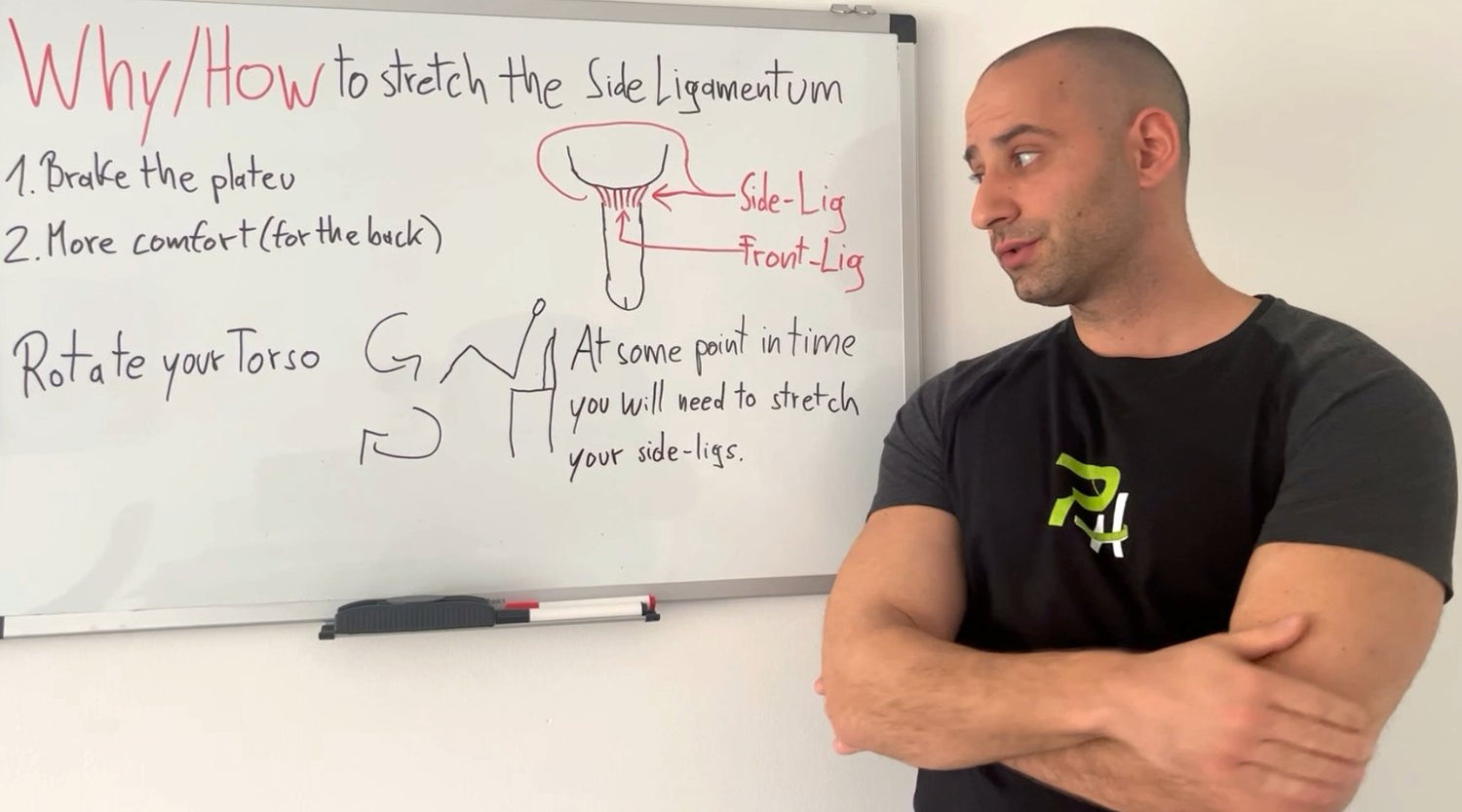 Why/How to Stretch the Side Ligamentum - P-Hanger